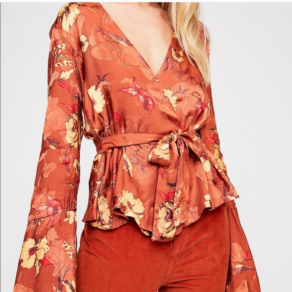 Free People Sabrina Wrap Jacket Size Small